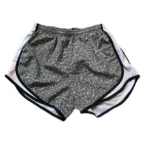 Small Nike Dri-Fit Athletic Shorts - White & Black